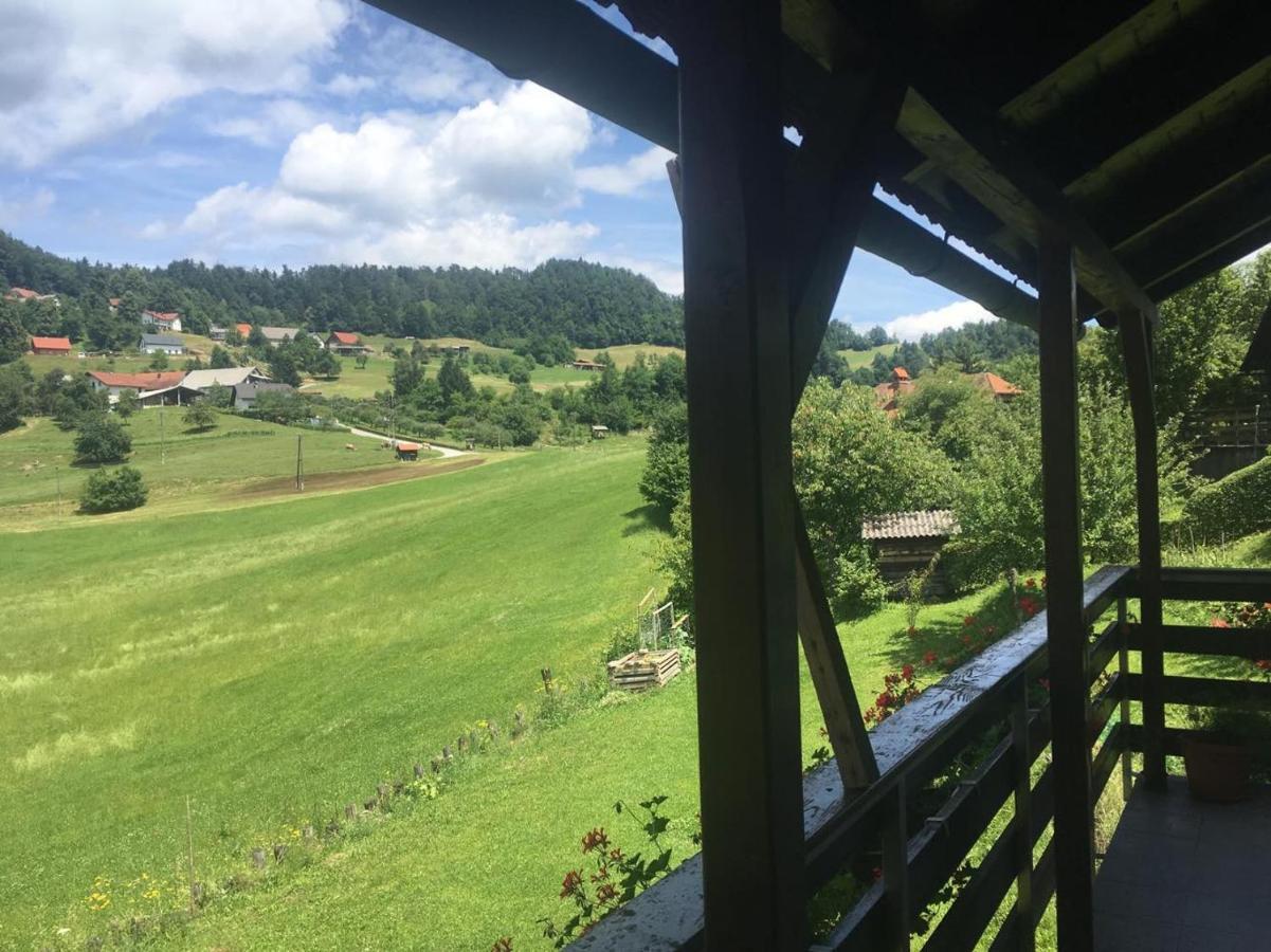 B&B Cerne Polhov Gradec Bagian luar foto